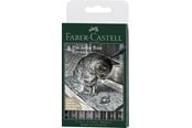 Utensilien zum Schreiben und Zeichnen - Faber-Castell Tuschest. Pitt Artist Pen Grey&Black 8er - 167171