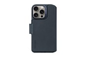 Handys - Cover & Cases - Decoded Leather Detachable Wallet for iPhone 16 Pro Navy - D25IPO16PDW5NY