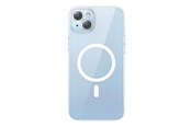 Handys - Cover & Cases - Baseus Crystal Series Magnetic Case for iPhone 14 Plus + tempered glass - ARSJ011102