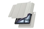 Tablets - Cover & Case - Spigen Air Skin Folio OneTap - gray - iPad Air 13" 2024/2025/2026 - ACS08492