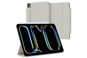 Tablets - Cover & Case - Spigen Air Skin Folio OneTap - gray - iPad Pro 11" 2024 - ACS06513