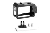 Actionkamera Zubehör - Puluz Metal Cage with Cold Shoe for DJI Osmo Action 4/3 - PU928B