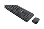 Tastaturen - Logitech MK235 - keyboard and mouse set - Italian Input Device - Tastatur & Maus Set - Italienisch - Schwarz - 920-007913