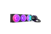 CPU Kühler - NZXT Kraken Elite RGB V2 360 (2024) - Schwarz mit RGB-Licht - CPU-Wasserkühlung - Max 30 dBA - RL-KR36E-B2