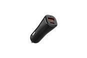 Handys - Adapter und Ladegeräte - Spigen Essential 48W Car Charger EV482 - black - ACP08447
