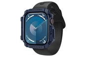 Smartwatch - Accessories - Spigen Rugged Armor - navy blue - Apple Watch 11/10 42mm - ACS08586
