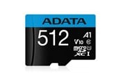 Speicherkarten - A-Data Premier MicroSD/SD - 100MB/s - 512GB - AUSDX512GUICL10A1-RA1