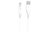USB Kabel - Lippa USB-A to Micro USB cable 1m White - LPCAM1W