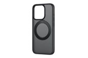 Handys - Cover & Cases - Baseus SkyRing 360° case with stand for iP 15 + tempered glass and cleaning kit (black) - P60161006101-04