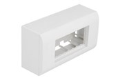 Zubehör (Halterungen, Steckdosen etc.) - DeLOCK Easy 45 - Surface Mounted Box - White RAL 9003 - 81333