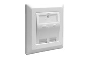 Netzwerkzubehör - DeLOCK Keystone Wall Outlet - 86202