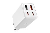 Handys - Adapter und Ladegeräte - Baseus GaN6 Pro 65W - Moon White - P10162701213-00