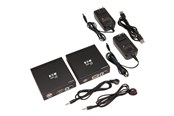 Repeater, boosters, bridges & Transceiver - Eaton Series HDMI HDBaseT KVM Console Extender over Cat6 - 2 USB Ports IR 4K @ 30 Hz 1080p 70 m - B013-HU-4K