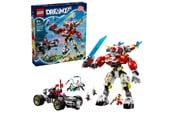 LEGO®  - LEGO DREAMZzz 71497 Coopers Tiger-Mech und Zero's Hot Rod Auto - 71497