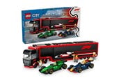 LEGO® - LEGO City 60445 F1® Transporter mit RB20 & AMR24 F1® Rennautos - 60445