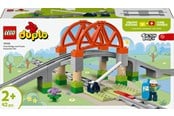 LEGO® - LEGO DUPLO 10426 Eisenbahnbrücke und Schienen – Erweiterungsset - 10426