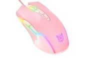 Maus - ONIKUMA CW905 Wired - Gaming Maus (Pink mit RGB) - CW905P