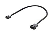 Stromkabel (Extern) - Deltaco - fan power extension cable - 4 pin fan connector to 4 pin fan connector - 30 cm - SSI-64