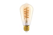 LED-Birnen - EGLO LED-Lampe ST64 Spiral 4W/820 245 lumen amber dimmable E27 - 110083
