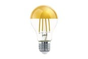 LED-Birnen - EGLO LED-Lampe A60 Standard Top-sail 7.3W/827 806 lumen clear/gold E27 - 110031