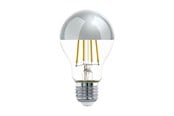 LED-Birnen - EGLO LED-Lampe A60 Standard Top-sail 7.3W/827 806 lumen clear/chrome E27 - 110029