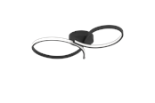 Lampen - EGLO SERPINS ceiling lamp black - 901266