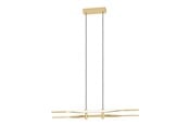 Lampen - EGLO COLMEAL long table pendant brushed brass - 901226