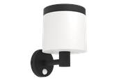 Lampen - EGLO PANTETE outdoor wall lamp solar cell black - 901076