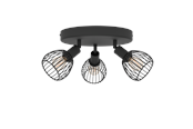 Lampen - EGLO SONNINO spot 3L black - 901041