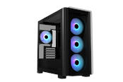 Gehäuse - ASUS A23 PLUS TG ARGB BLACK - Gehäuse - Miditower - Schwarz - 90DC00K0-B19010