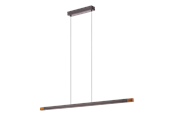 Lampen - EGLO LISCIANA long table pendant 875 mm grey - 900174