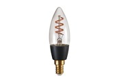 Smart-Home - EGLO CONNECT-Z LED C35 Spiral 4W 2000K E27 smoky - 110322