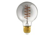Smart-Home - EGLO CONNECT-Z LED G80 Spiral 4W 2000K E27 smoky - 110286