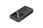 Powerbank (Akku) - Vention Powerbank FHLB0 20000mAh Micro-USB USB-C 2xUSB-A 22.5W (black) - 20000 mAh - FHLB0