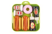 Rollenspiele - Ecoiffier Play food Play set 8 pieces. - 929