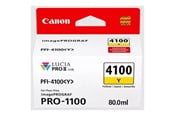Druckerzubehör - Tinte & Toner - Canon PFI 4100 / 6780C001 Yellow - Blækp - 6780C001