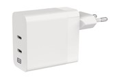 Handys - Adapter und Ladegeräte - XtremeMac 65W Dual USB-C Charger | Eco-Friendly PD for MacBook & iPhone - XWH-SPC60-03