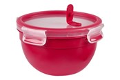 Küchenzubehör - EMSA CLIP & MICRO - food storage container - red - 1.1 L - N1060500