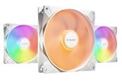Gehäuselüfter - be quiet! LIGHT WINGS LX 140mm high-speed White (3-pack) - Gehäuselüfter - 140mm - Weiß mit RGB-Beleuchtung - 23 dBA - BL131