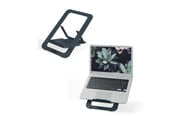 Taschen - Leitz Ergo Ultraflacher höhenverstellbarer Aluminium-Laptopständer - 63460089