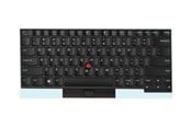 Tastaturen - Lenovo - notebook replacement keyboard - French - black Input Device - Portable Keyboard - Ersatz - Französisch - Schwarz - KEYBOARD-T470S-FR