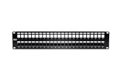 Netzwerkzubehör - TRENDnet TC-KP48S - patch panel (blank) - 2U - 19" - TC-KP48S