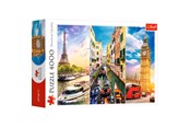 Puzzle - Trefl Puzzle - Trip around Europe (4000 pieces) Boden - TFL45009