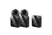 Mikrofone - Puluz Wireless Lavalier Microphone 2 TX + 1 RX - PU3154B