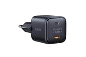 Handys - Adapter und Ladegeräte - Aukey PA-B1L 30W USB-C Single Port Wall Charger - Black - PA-B1L