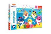 Puzzle - Trefl Puzzle - Baby Shark - Happy Baby Shark (24 Maxi pieces) Boden - TFL14337