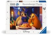 Puzzle - Ravensburger Disney The Lady and the Tramp 1000p - 12000003