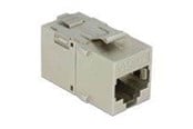 Netzwerkzubehör - DeLOCK Keystone Module RJ45 jack > RJ45 jack Cat.6A Metal - 86406