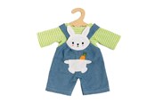 Dolls & Accessories - Heless Doll Dungarees with Striped Shirt Bunny Lou 35-45 - 2316