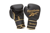 Sport & Fitness - Reebok Retail Boxing Gloves - 16oz - Gold/Black - RSCB-12010GB-16